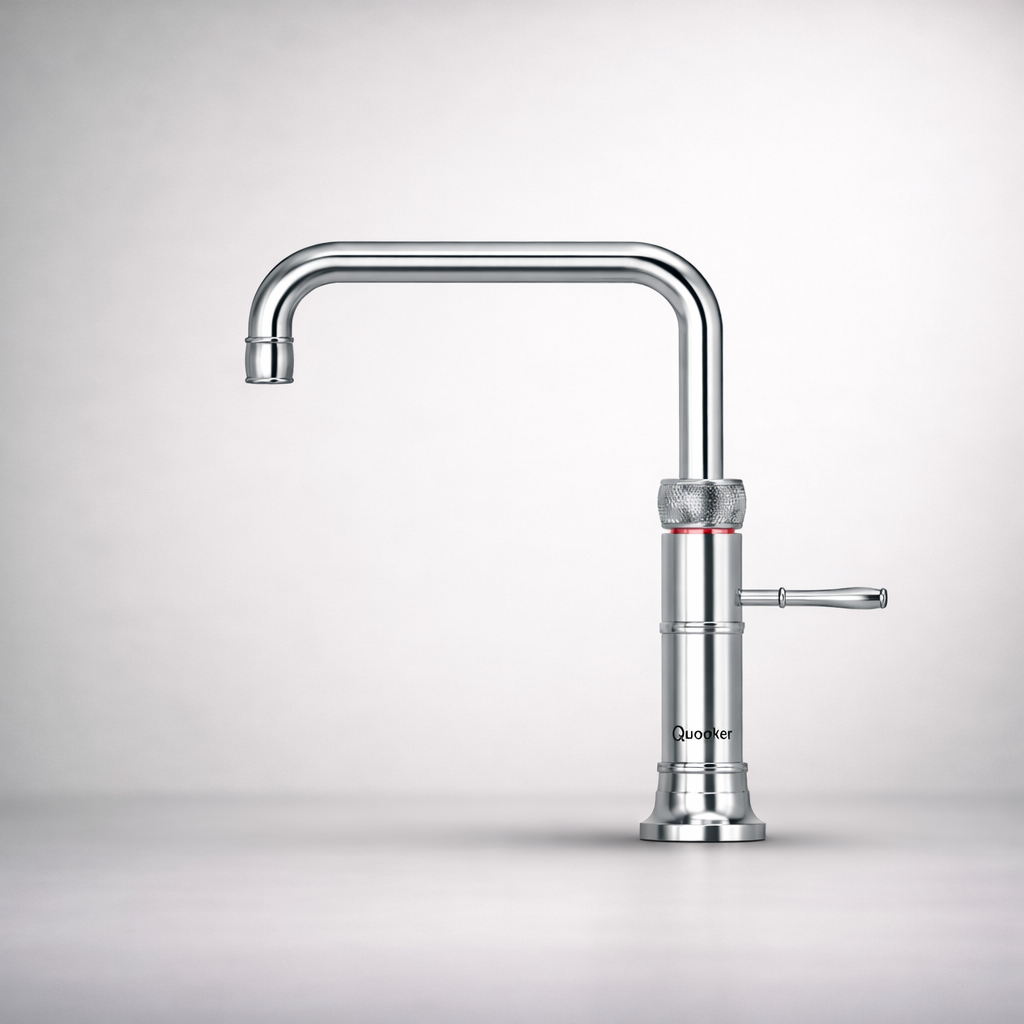 Quooker Classic Fusion Square – 3-in-1 Boiling Water Tap with Classic Square Design