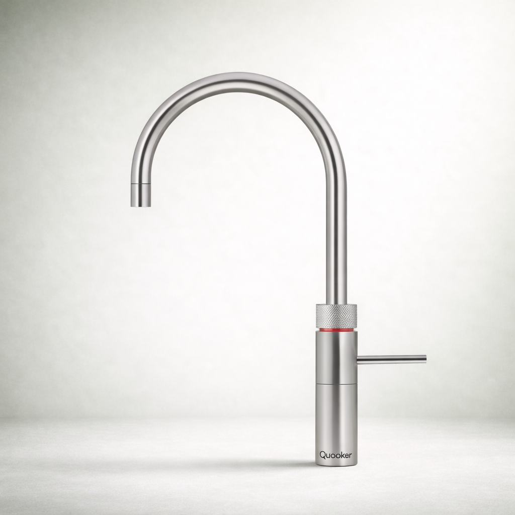 Quooker Fusion Round – 3-in-1 Boiling Water Tap with Round Design