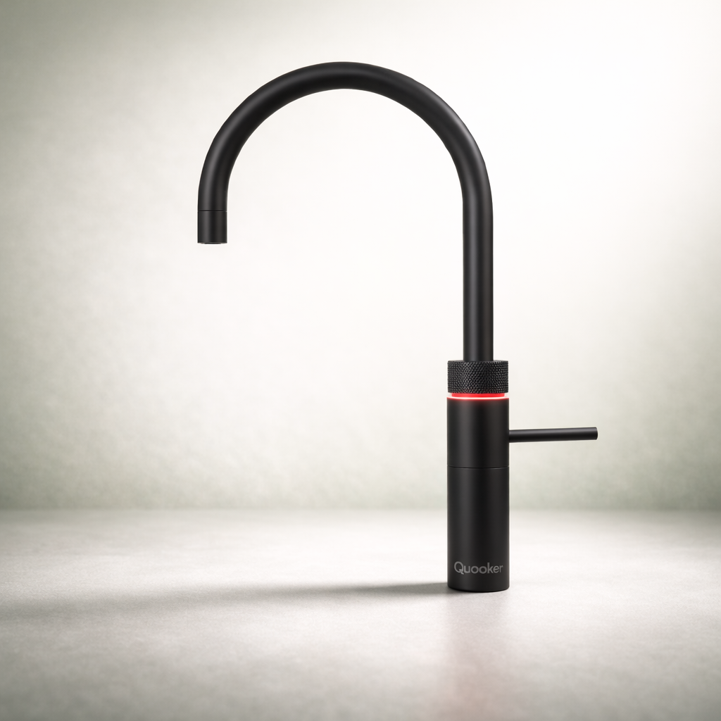 Quooker Fusion Round – 3-in-1 Boiling Water Tap with Round Design