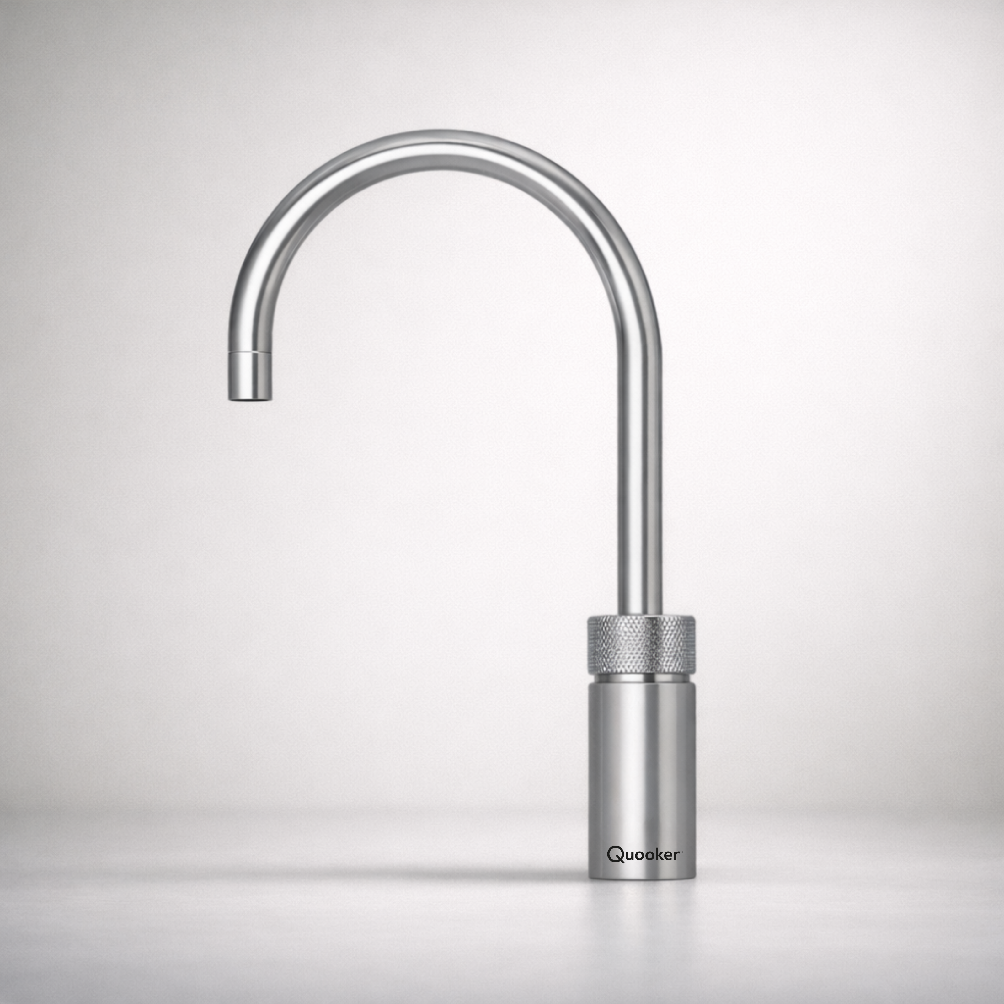 Quooker Nordic Round Single Tap – Separate Boiling Water Tap with Classic Round Design