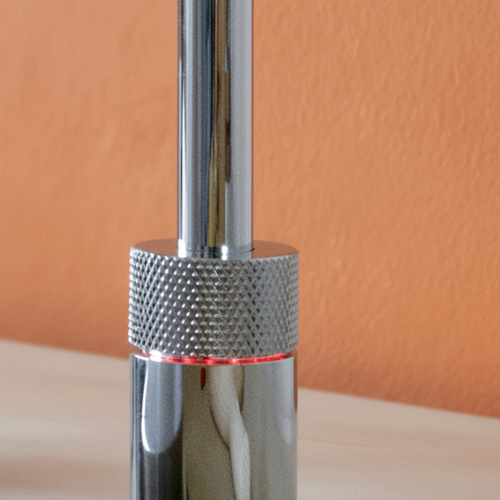 Quooker Nordic Square Twin Taps – Separate Boiling Water Tap Set with Modern Square Design