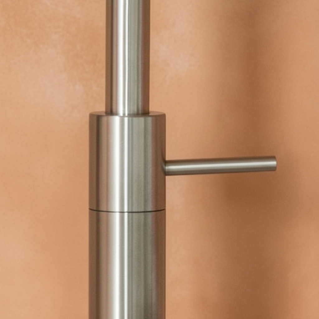 Quooker Nordic Square Twin Taps – Separate Boiling Water Tap Set with Modern Square Design