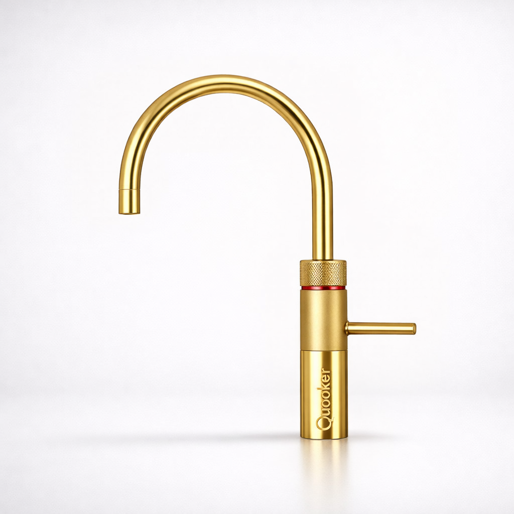 Quooker Fusion Round – 3-in-1 Boiling Water Tap with Round Design