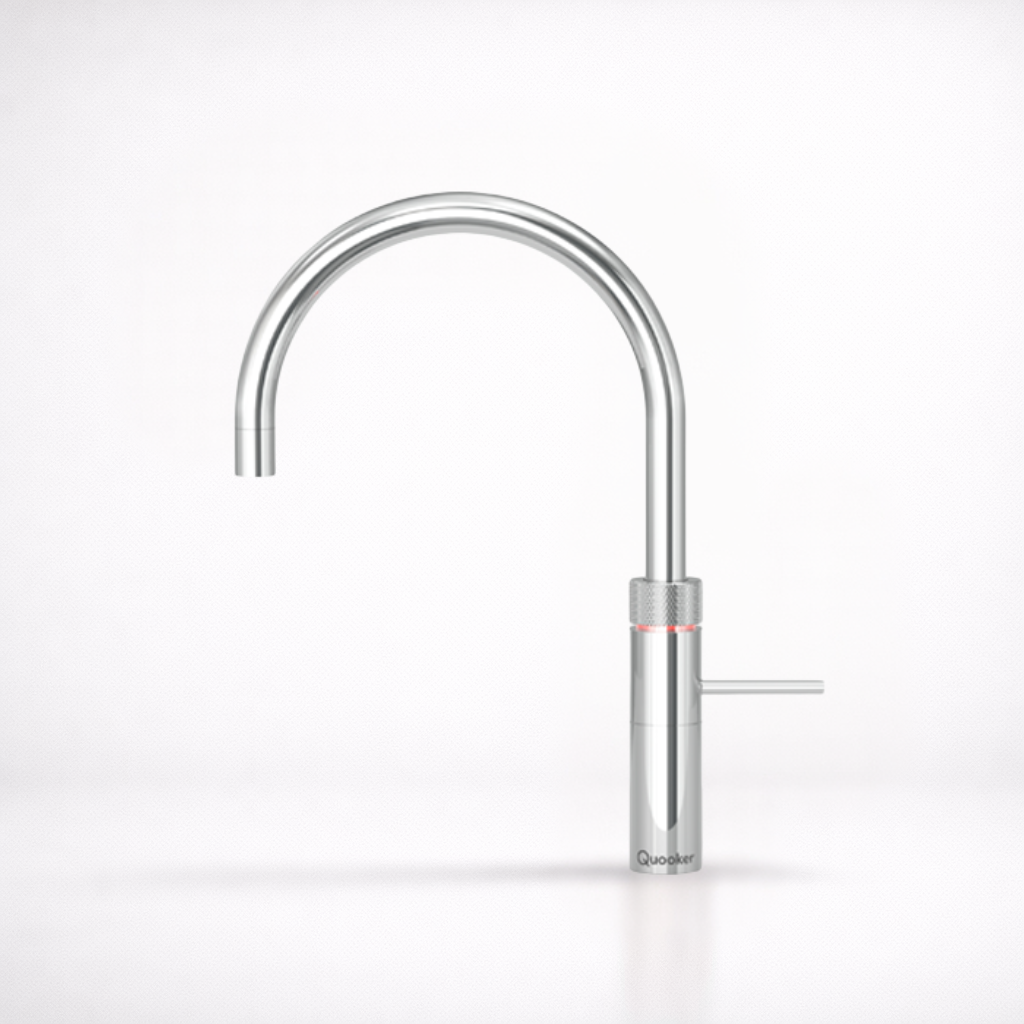 Quooker Fusion Round – 3-in-1 Boiling Water Tap with Round Design