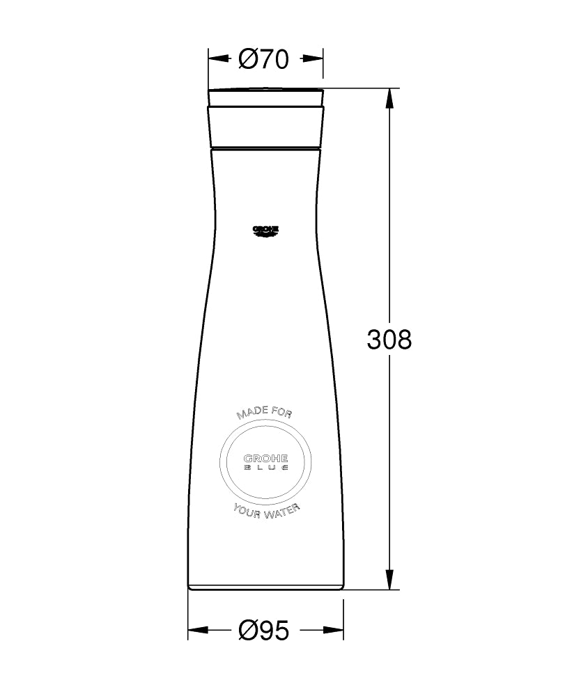 GROHE BLUE Carafe