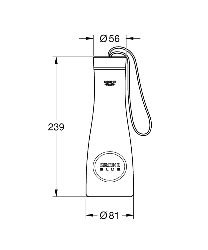 GROHE BLUE Thermo Drinking Bottle