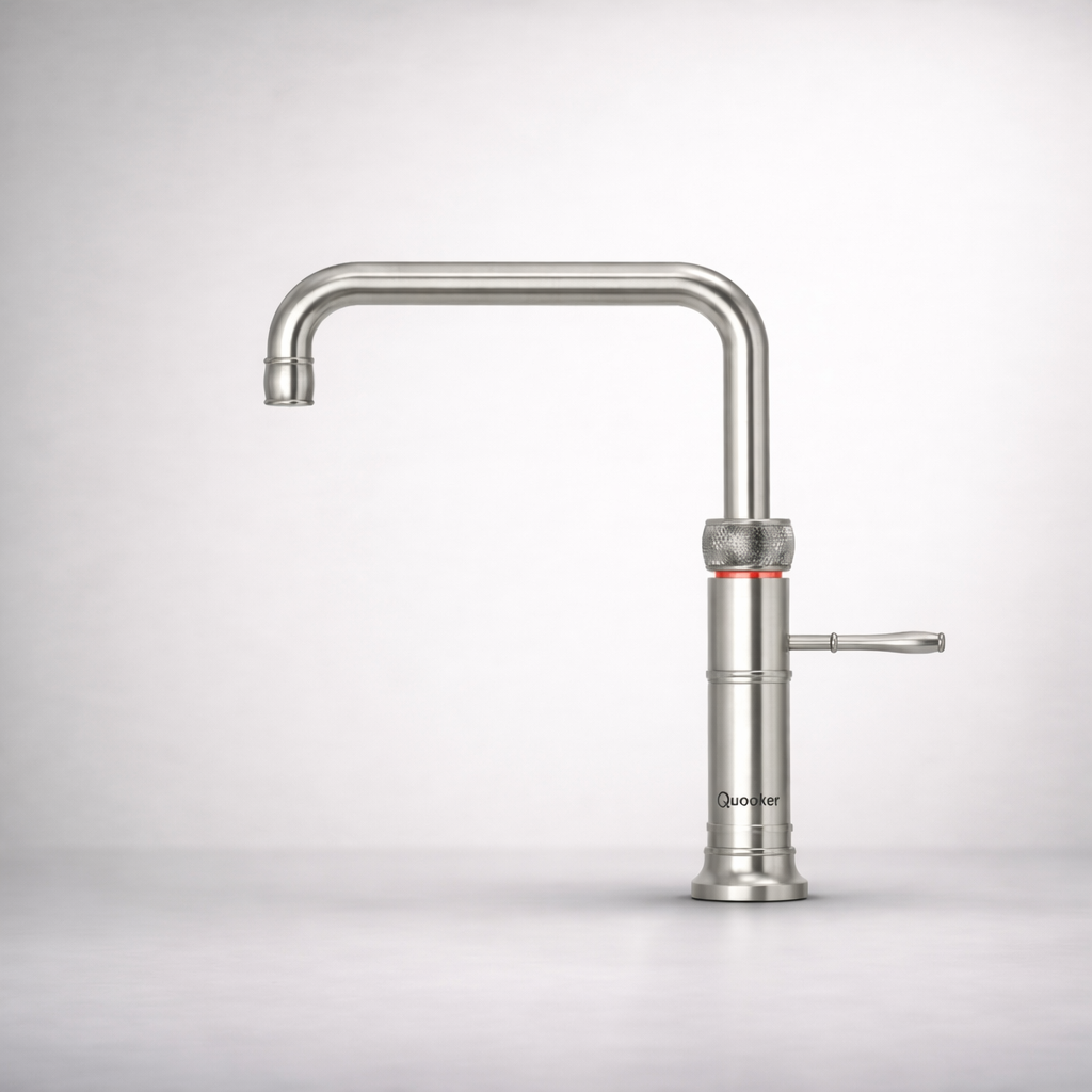 Quooker Classic Fusion Square – 3-in-1 Boiling Water Tap with Classic Square Design