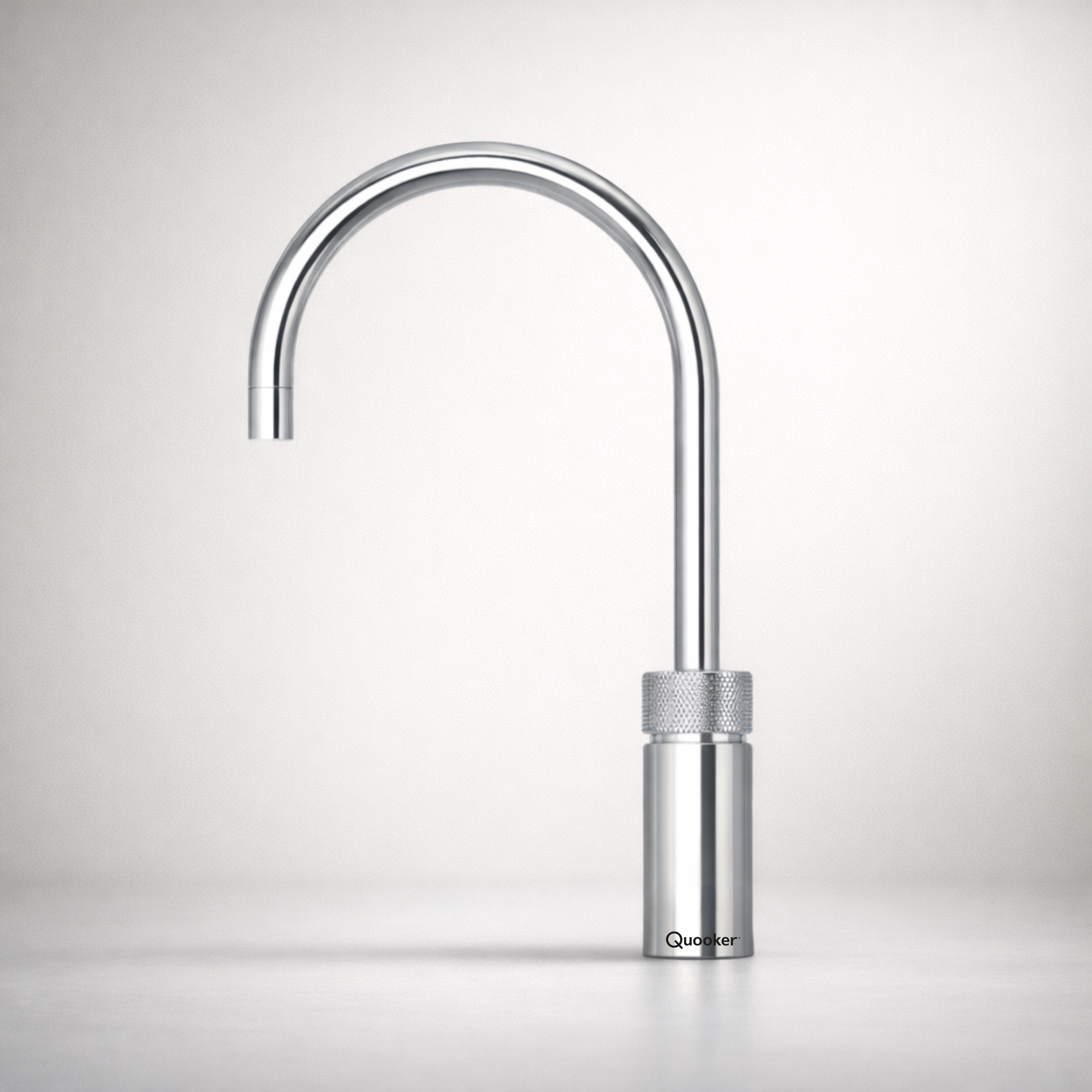 Quooker Nordic Round Single Tap – Separate Boiling Water Tap with Classic Round Design