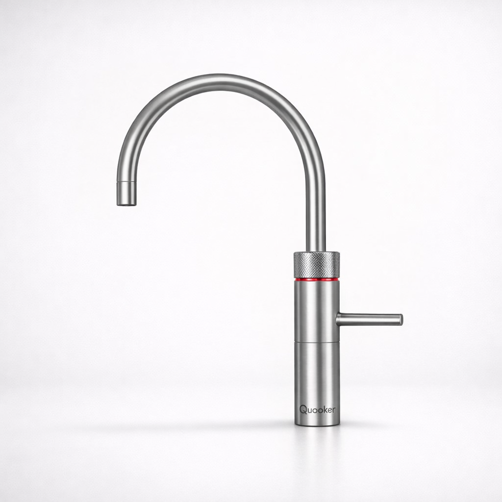 Quooker Fusion Round – 3-in-1 Boiling Water Tap with Round Design