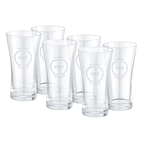GROHE BLUE large glasses (6 pcs)